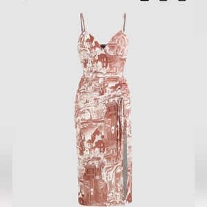 BNWT Sexy Spaghetti Strap Dress with Slit